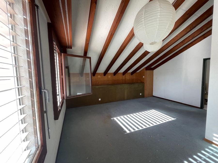 Zimmer mit Holztäfer, Birkenweg 5 Brugg