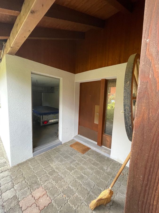 Gedeckter Eingang, Birkenweg 5 Brugg